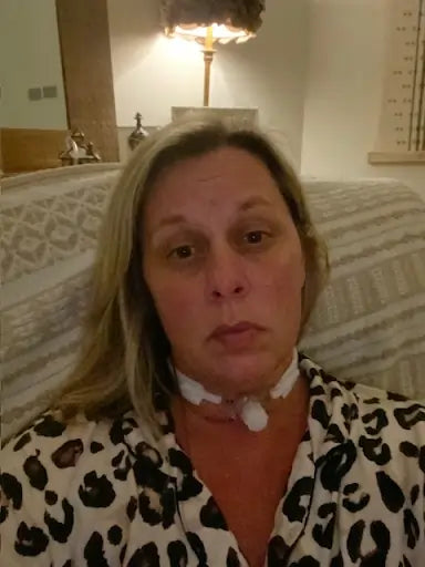 Just Because Love Does bamboo recovery pajamas founder Cindy Riedel-Mutti recovering from surgery in 2022