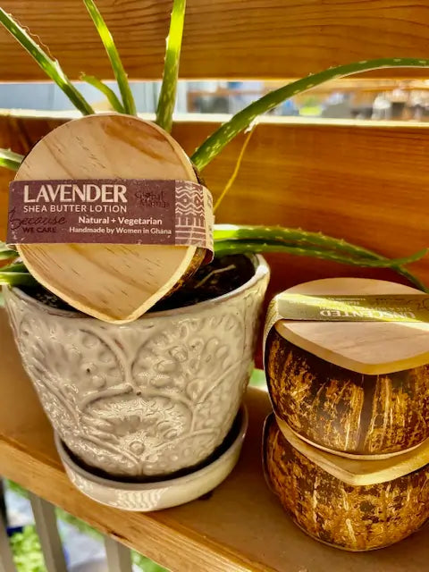 Just Because Love Does lavender scented shea butter lotion